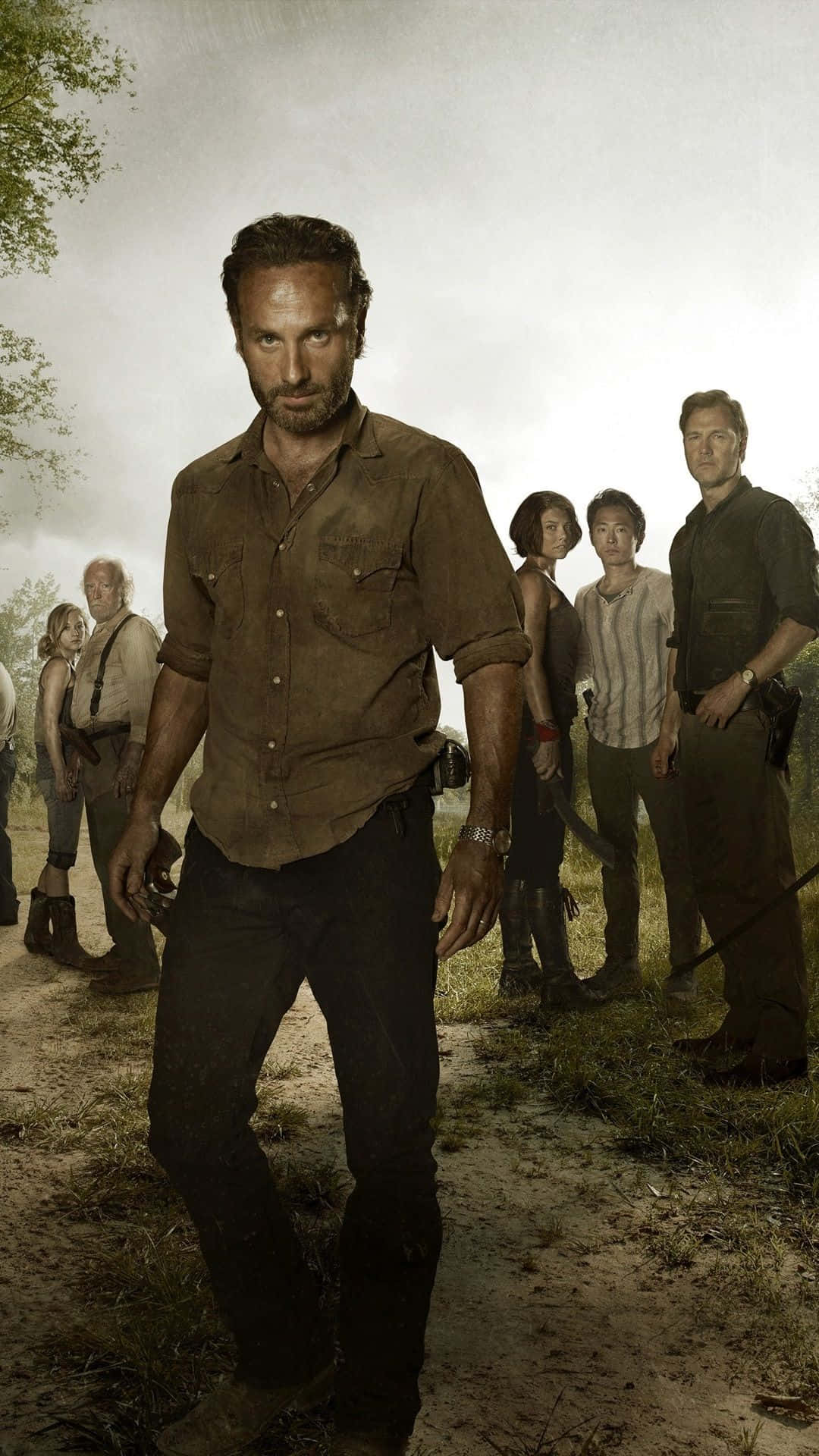 The Walking Dead, iPhone, survivors, Full HD Phone Wallpaper
