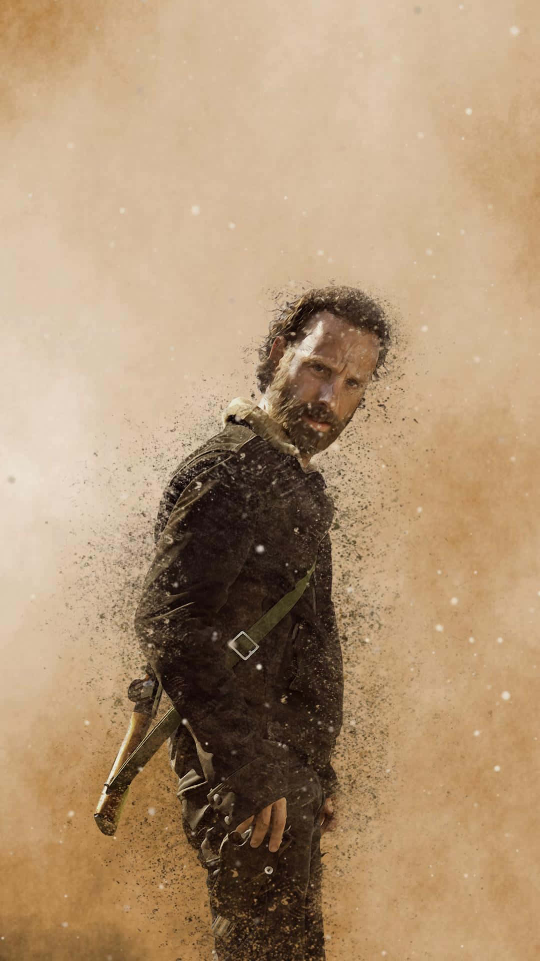 The Walking Dead, iPhone, rugged man, Full HD Phone Wallpaper