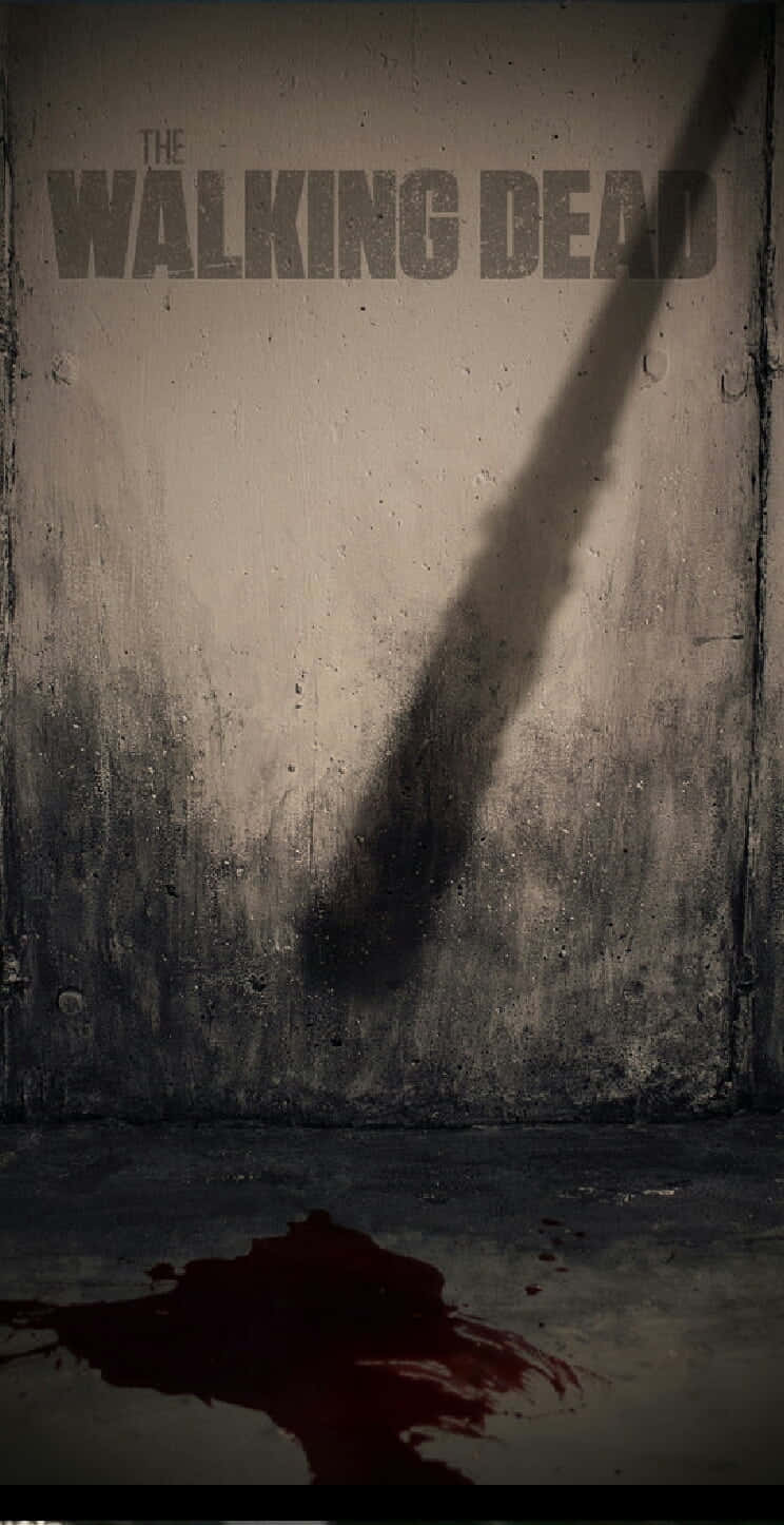 The Walking Dead, iPhone, bloodstain, HD Phone Wallpaper