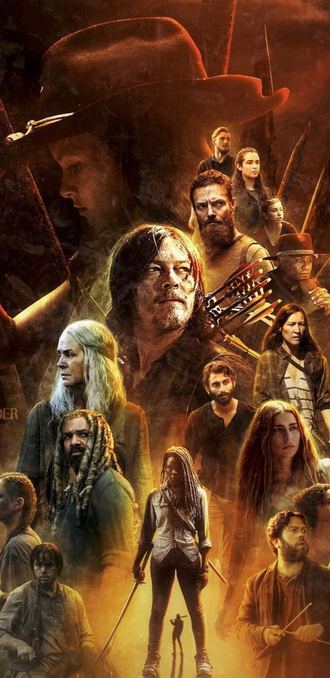 The Walking Dead, iPhone, rugged survivors, Full HD Phone Wallpaper
