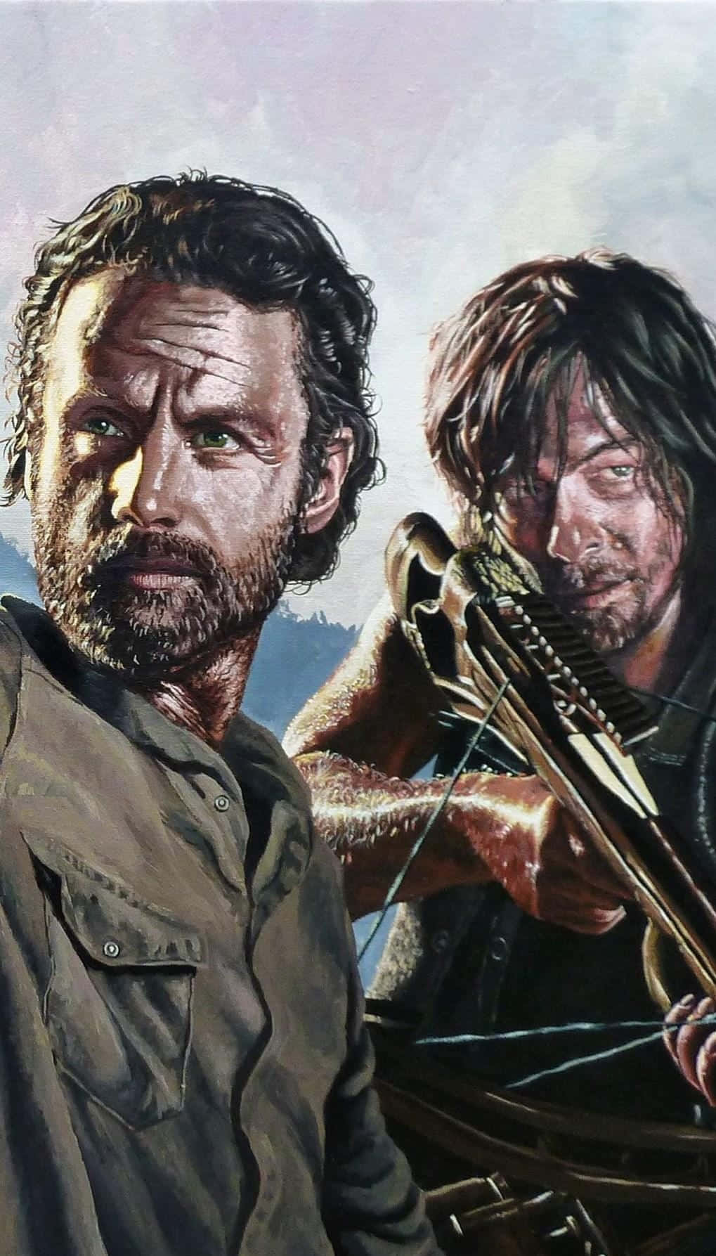 The Walking Dead, iPhone, crossbow, HD Phone Wallpaper