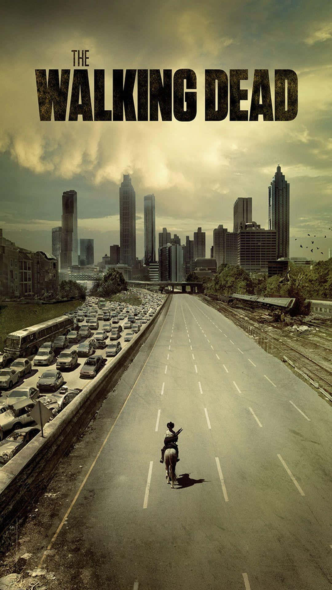 The Walking Dead, iPhone, horse, Full HD Phone Wallpaper