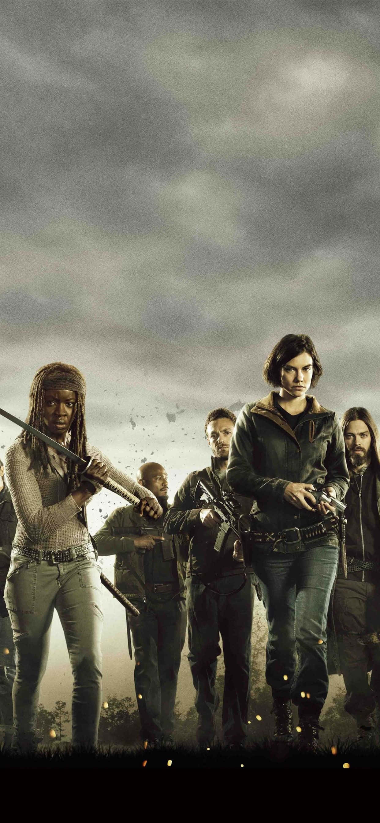 The Walking Dead, season 5, poster, 2K Phone Wallpaper