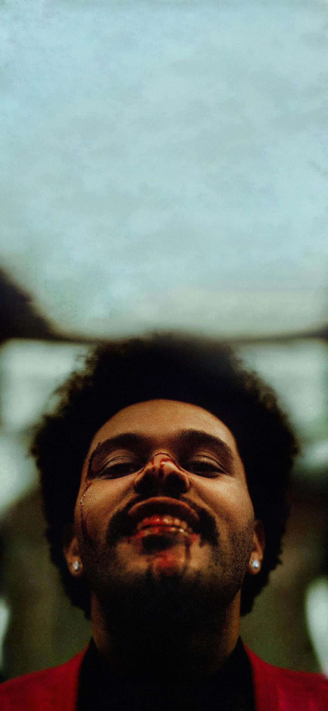 The Weeknd, After Hours, red jacket, Full HD Phone Wallpaper