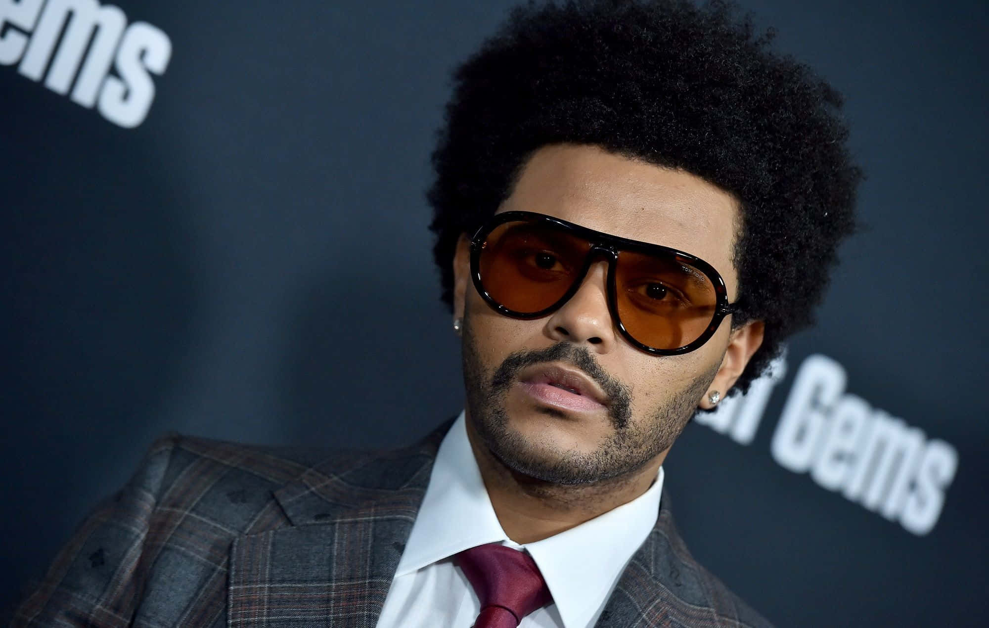 The Weeknd, After Hours, plaid suit, Full HD Desktop Wallpaper