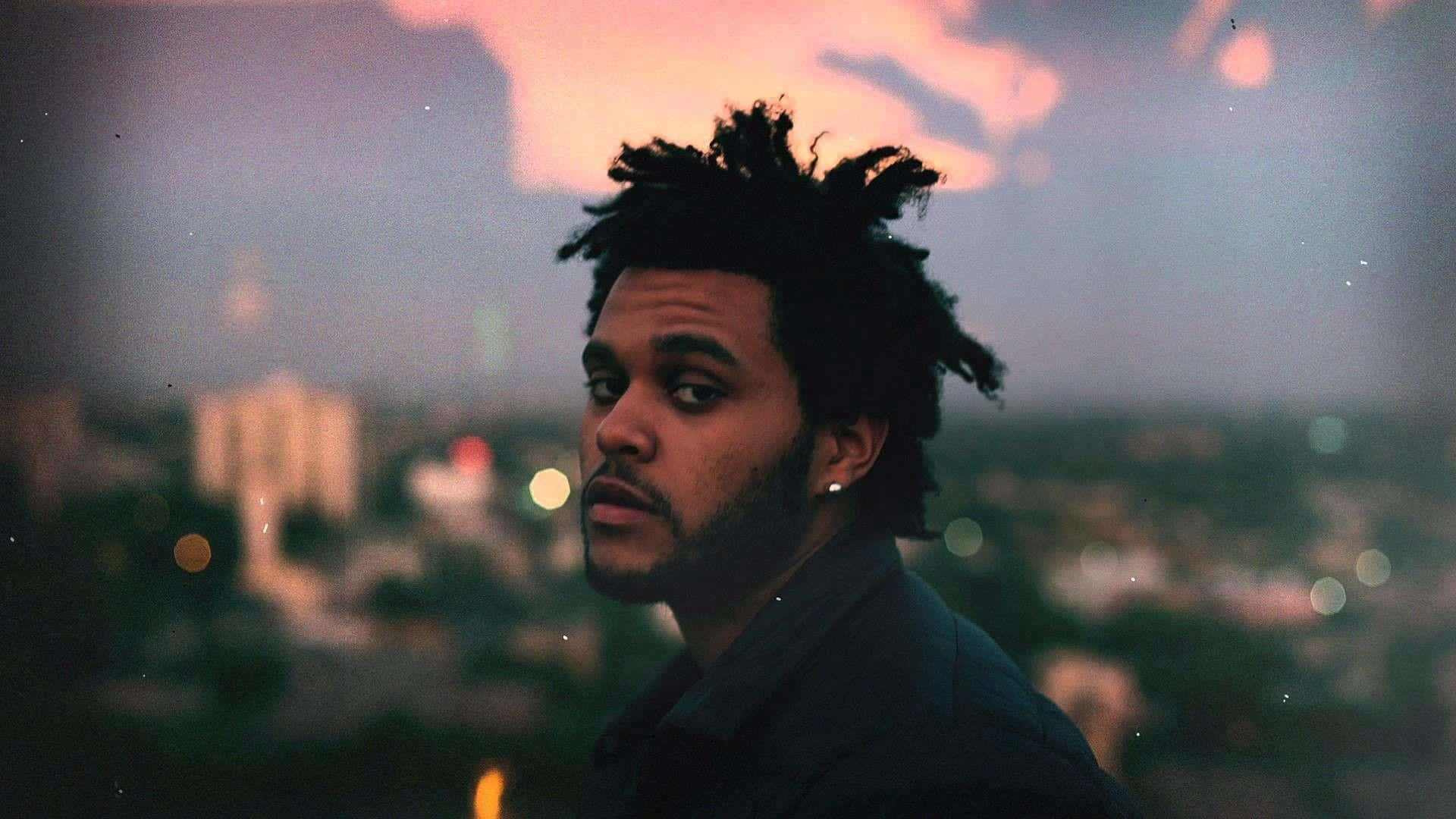 The Weeknd, After Hours, sunset hues, Full HD Desktop Wallpaper