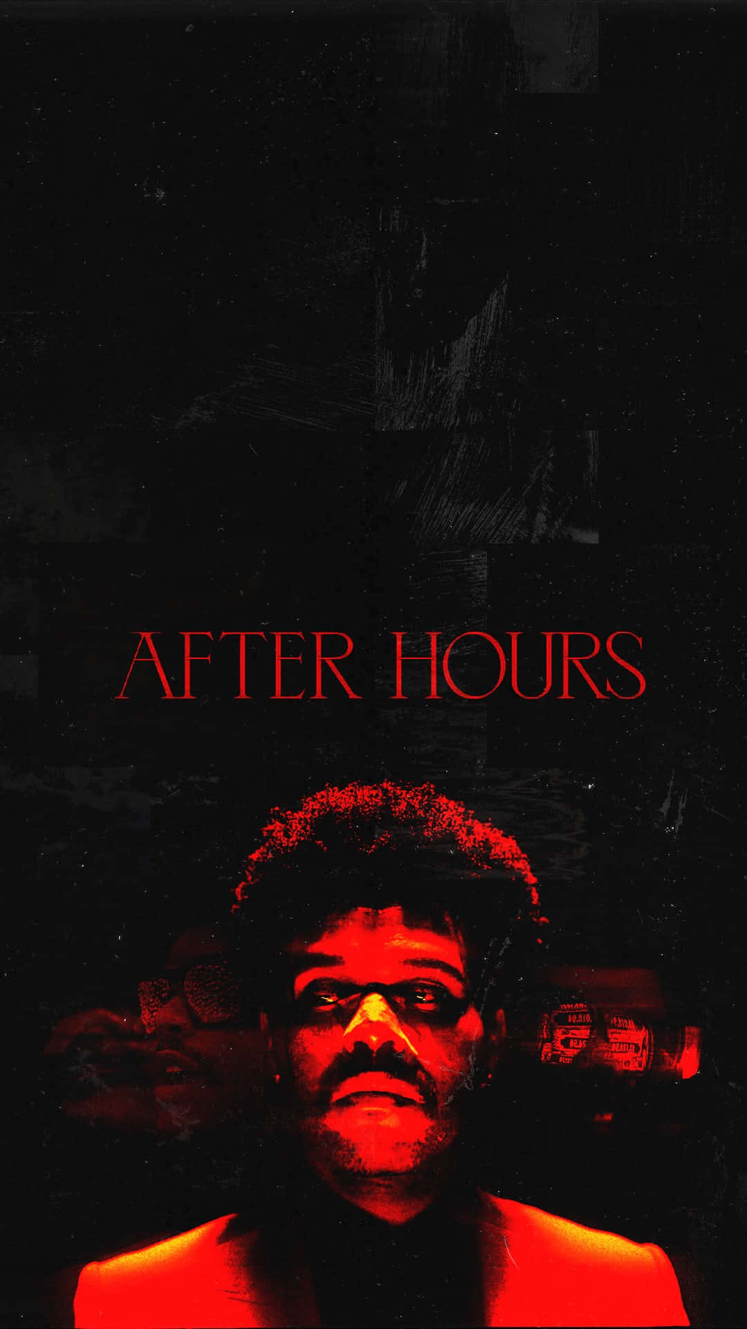 The Weeknd, After Hours, red light, Full HD Phone Wallpaper