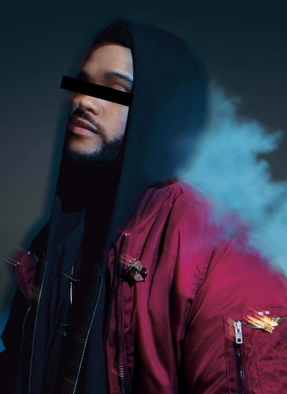 The Weeknd iPhone, red bomber jacket, black hoodie, HD Phone Wallpaper
