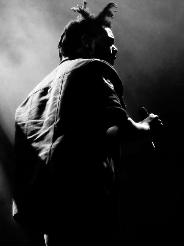 The Weeknd, iPhone, dreadlocks, SD Phone Wallpaper
