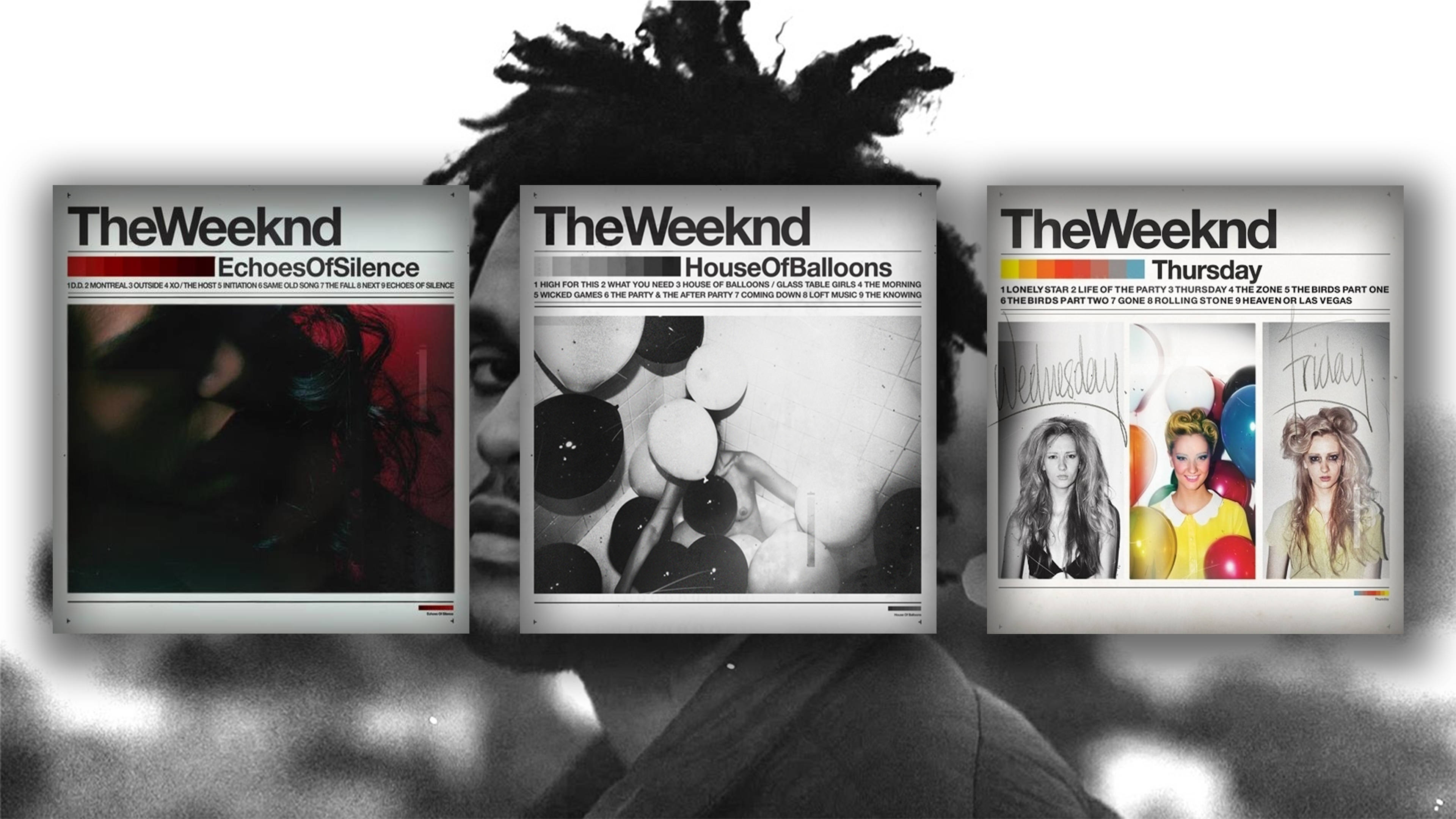 The Weeknd, mixtapes, album covers, 4K Desktop Wallpaper