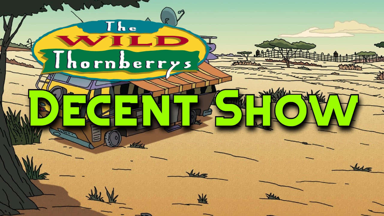 The Wild Thornberrys, cartoon bus, dry savanna landscape, HD Desktop Wallpaper