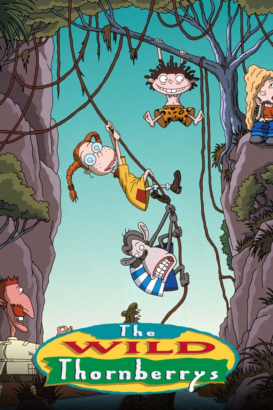 The Wild Thornberrys, vines, jungle canyon, HD Phone Wallpaper