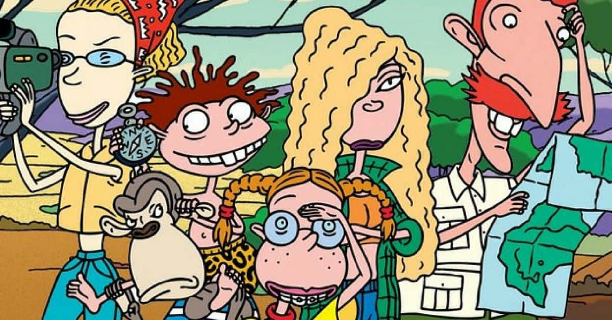 The Wild Thornberrys, family, colorful cartoon, SD Desktop Wallpaper