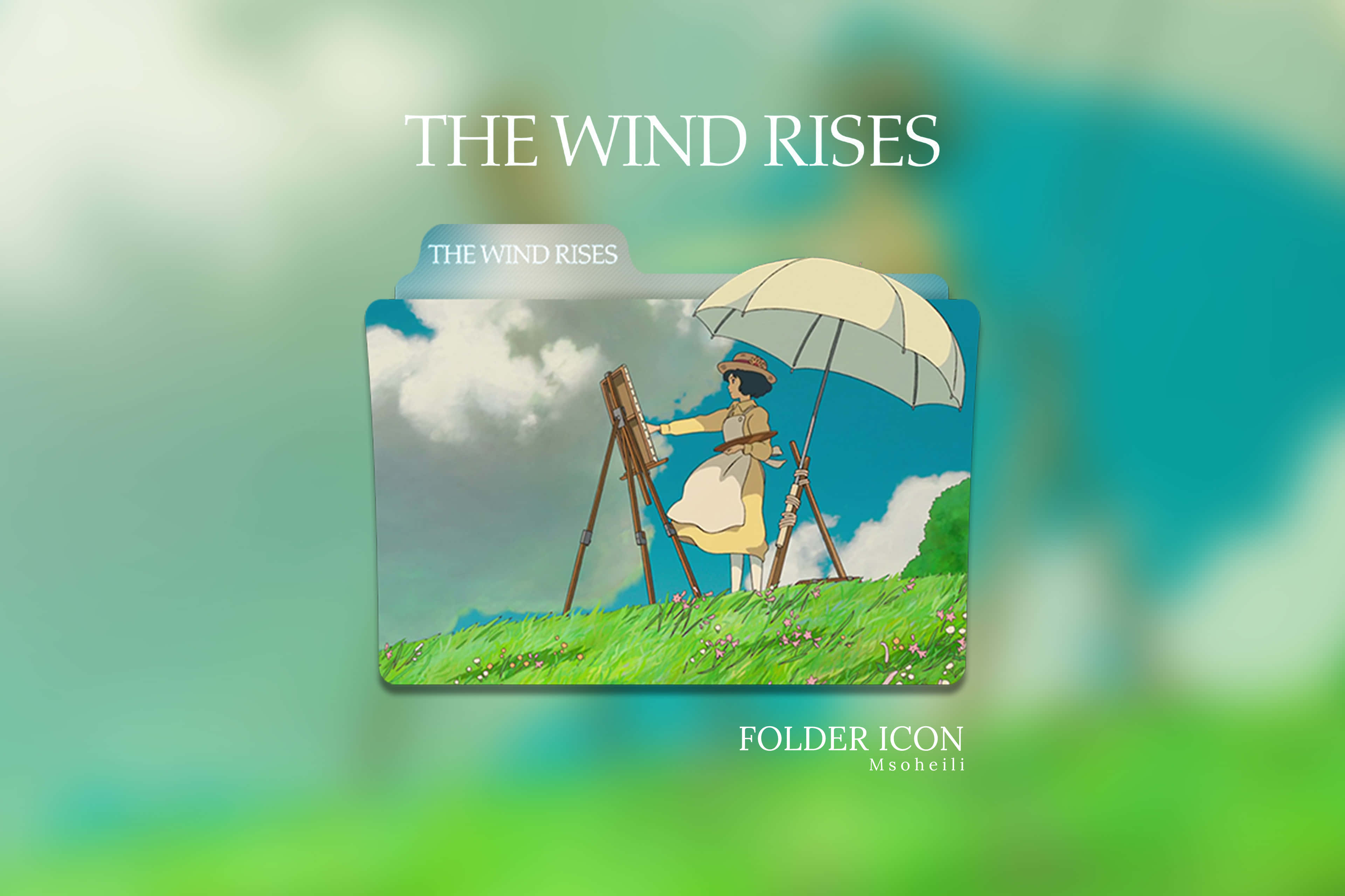 The Wind Rises, anime woman, umbrella, 4K Desktop Wallpaper