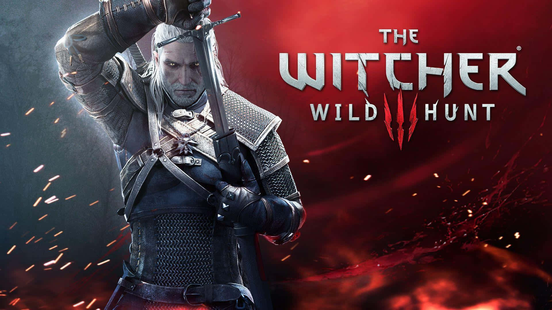 The Witcher 3 Wild Hunt, PC, white hair, Full HD Desktop Wallpaper
