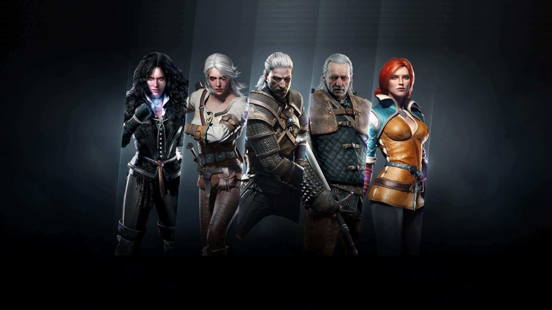 The Witcher 3 Wild Hunt, PC, fantasy warriors, Full HD Desktop Wallpaper
