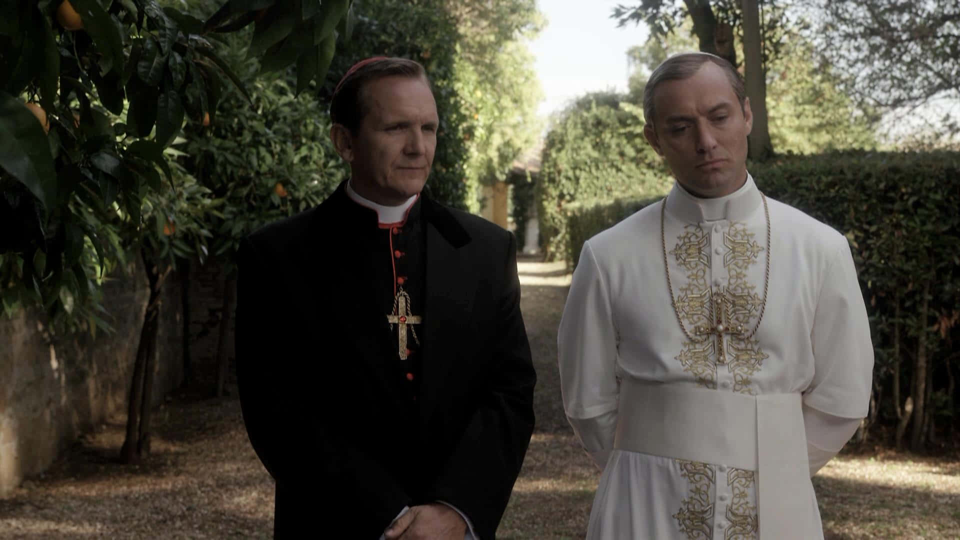 The Young Pope, cardinal, pontiff, Full HD Desktop Wallpaper