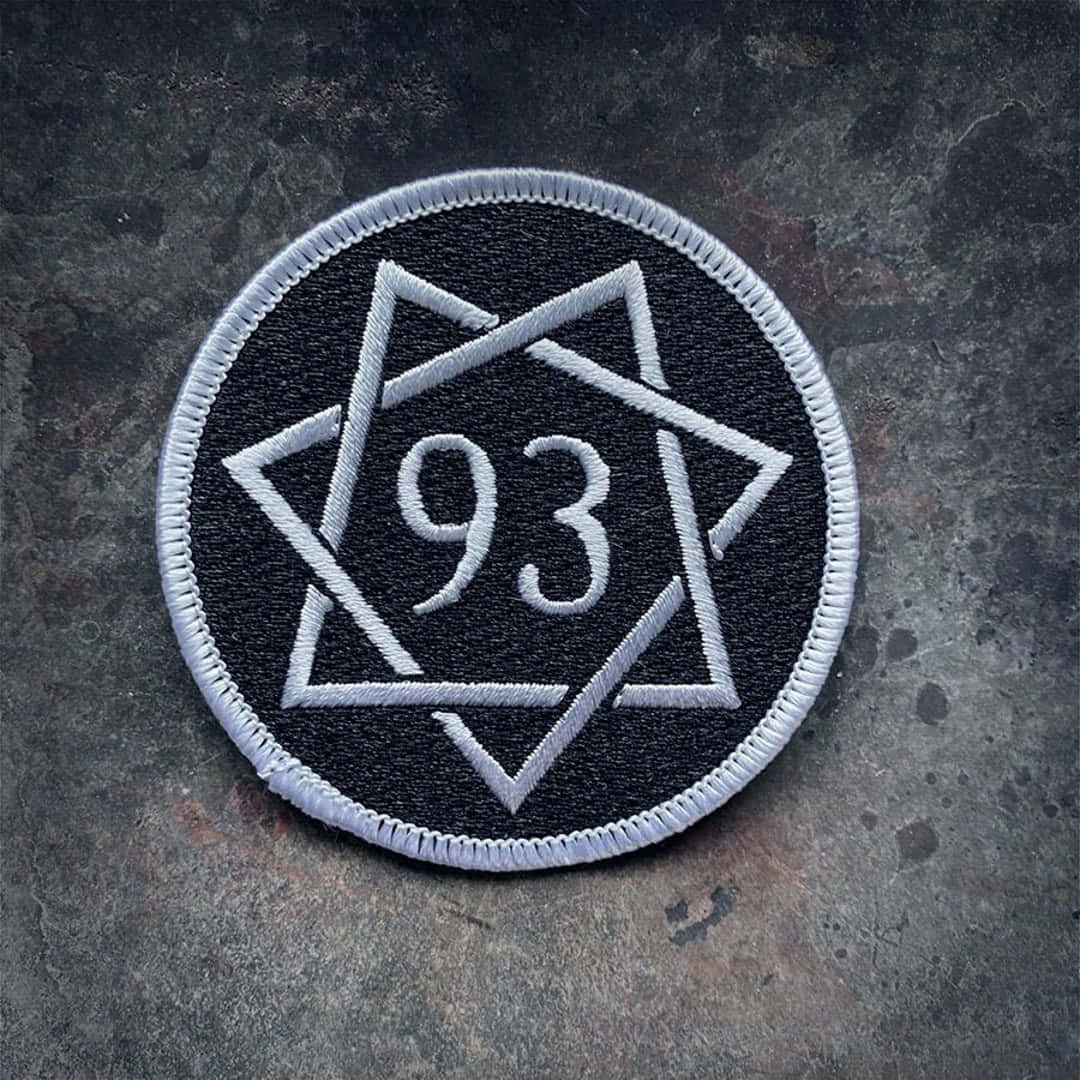 Thelema, 93, geometric star pattern, SD Desktop Wallpaper