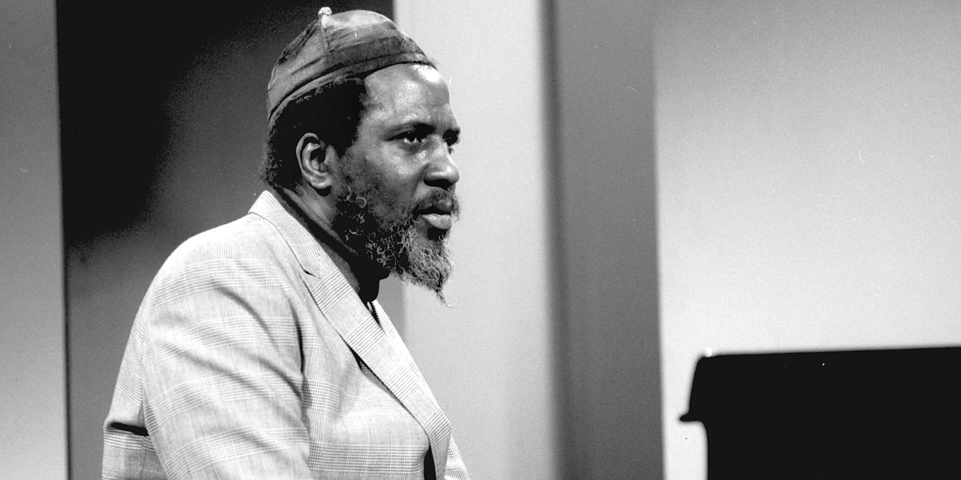 Thelonious Monk, bearded man, cap, Full HD Desktop Wallpaper