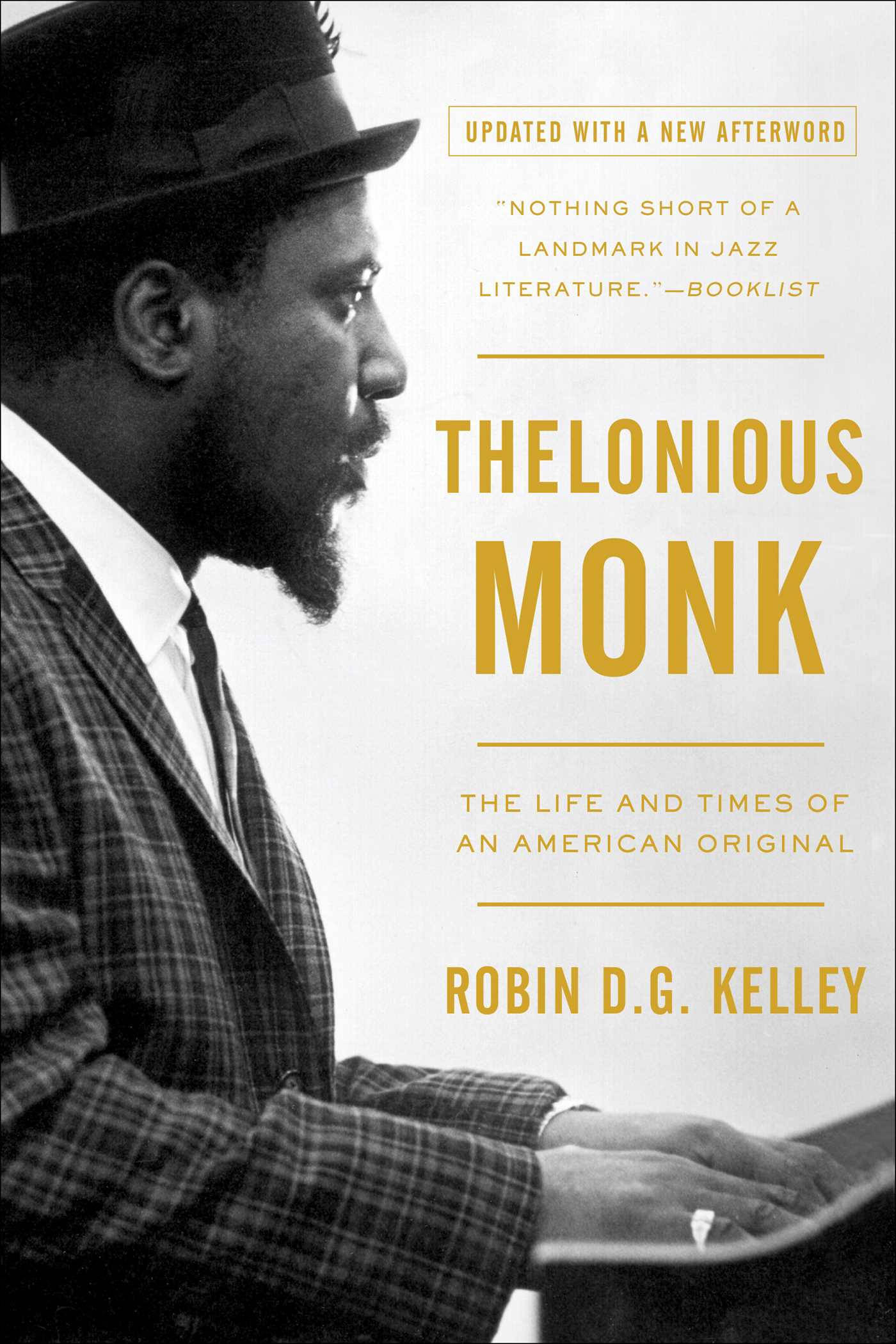 Thelonious Monk, black and white portrait, jazz pianist, Full HD Phone Wallpaper