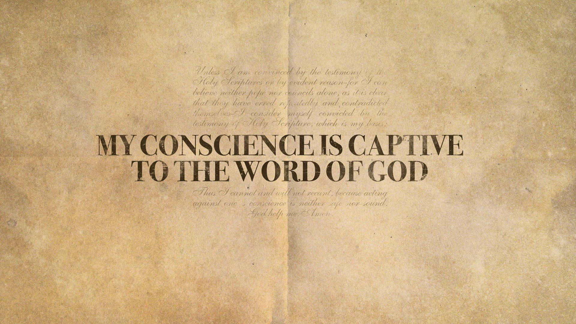 Theology, vintage parchment, bold text, Full HD Desktop Wallpaper