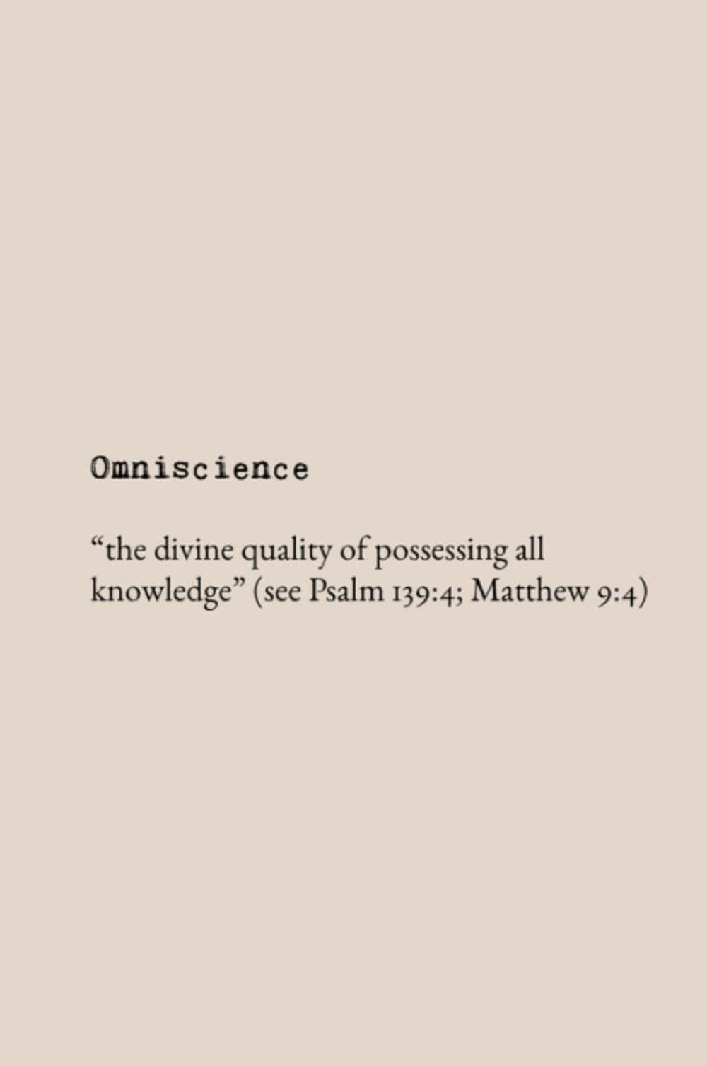 Theology, beige background, black serif text, HD Phone Wallpaper