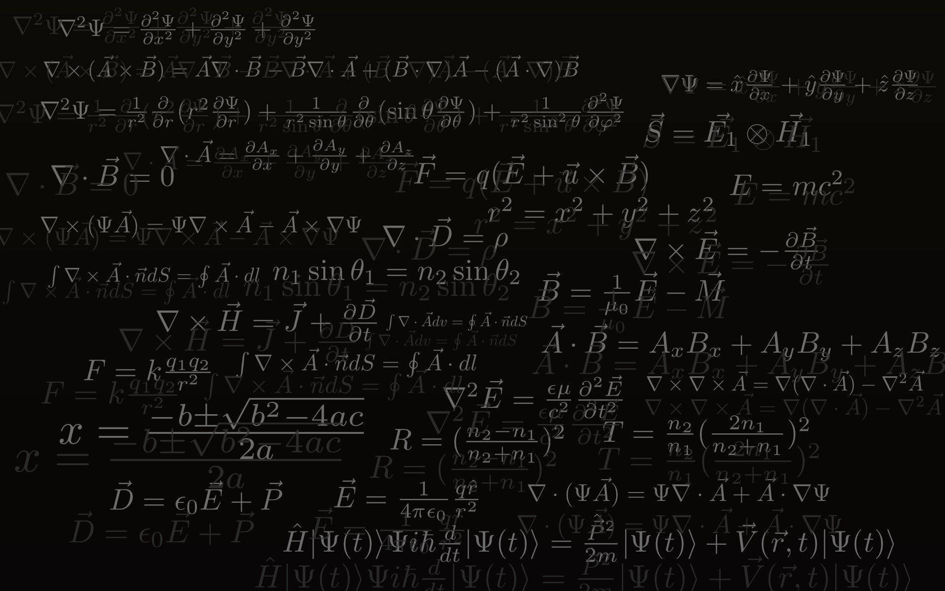 black and white, theoretical physics, mathematical equations, Full HD Desktop Wallpaper