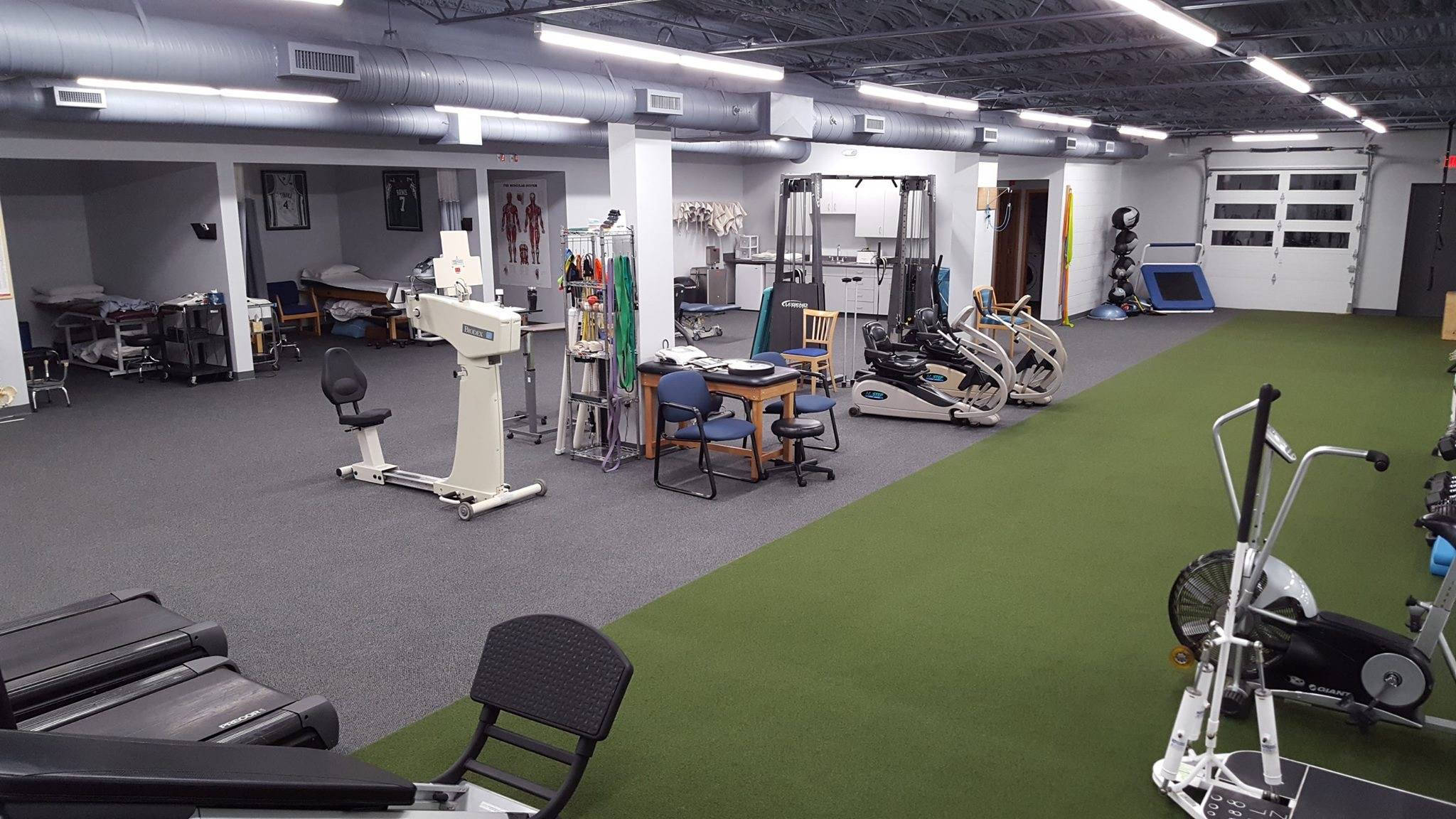 empty gym, therapy, exercise equipment, Full HD Desktop Wallpaper
