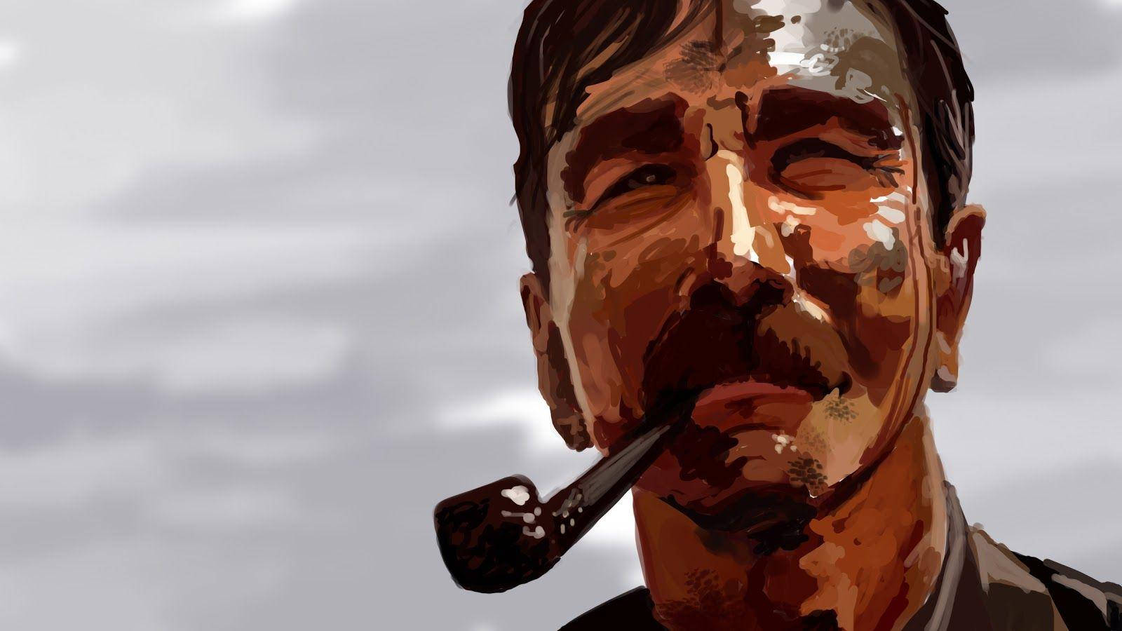 There will be blood, pipe, cloudy sky, HD Desktop Wallpaper