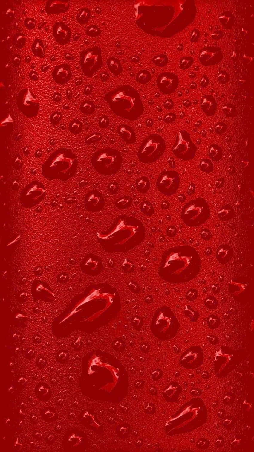 blood aesthetic, glistening water droplets, rich textured red surface, HD Phone Wallpaper