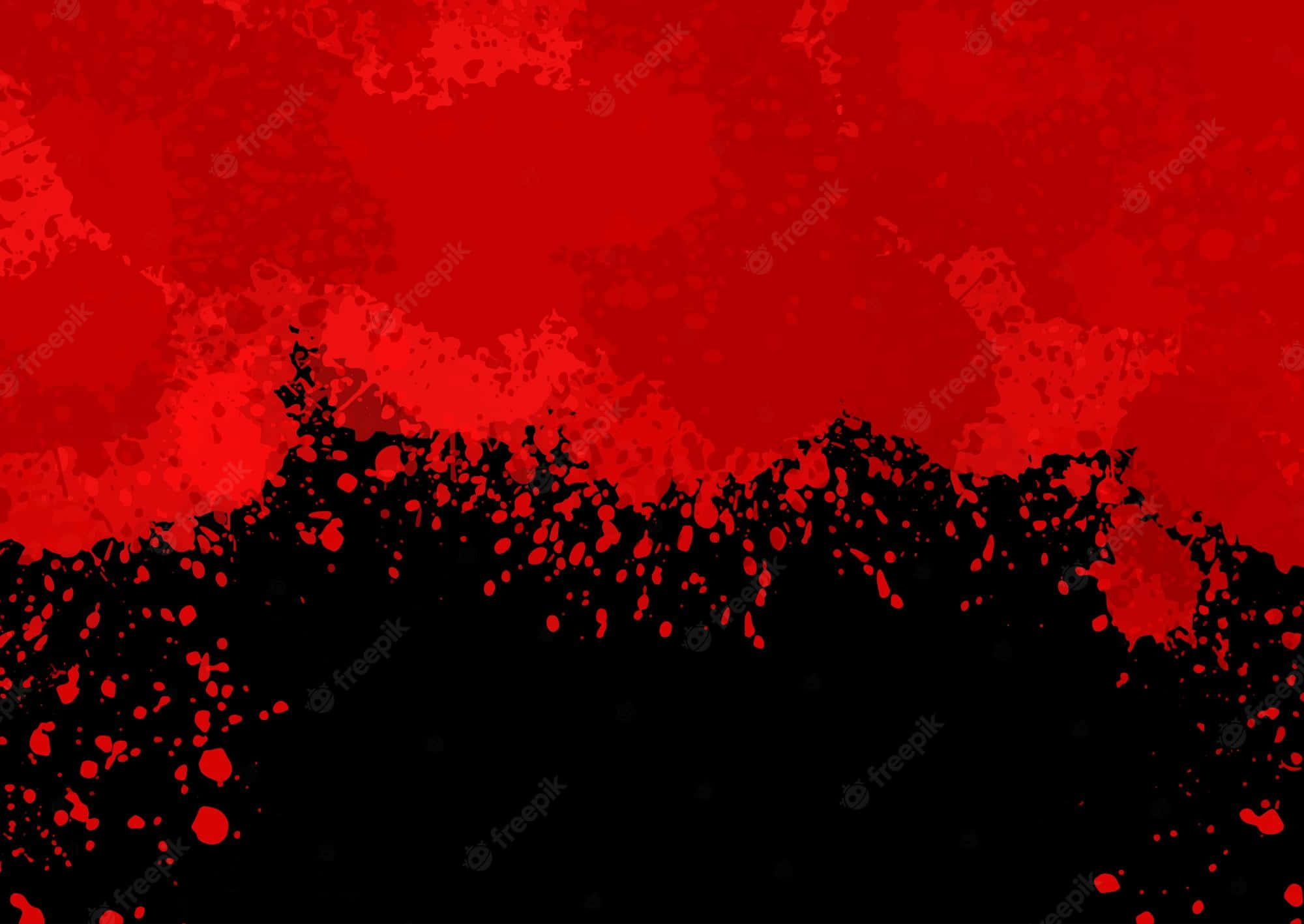 blood aesthetic, vivid red splatter texture, jagged black ink blot, Full HD Desktop Wallpaper