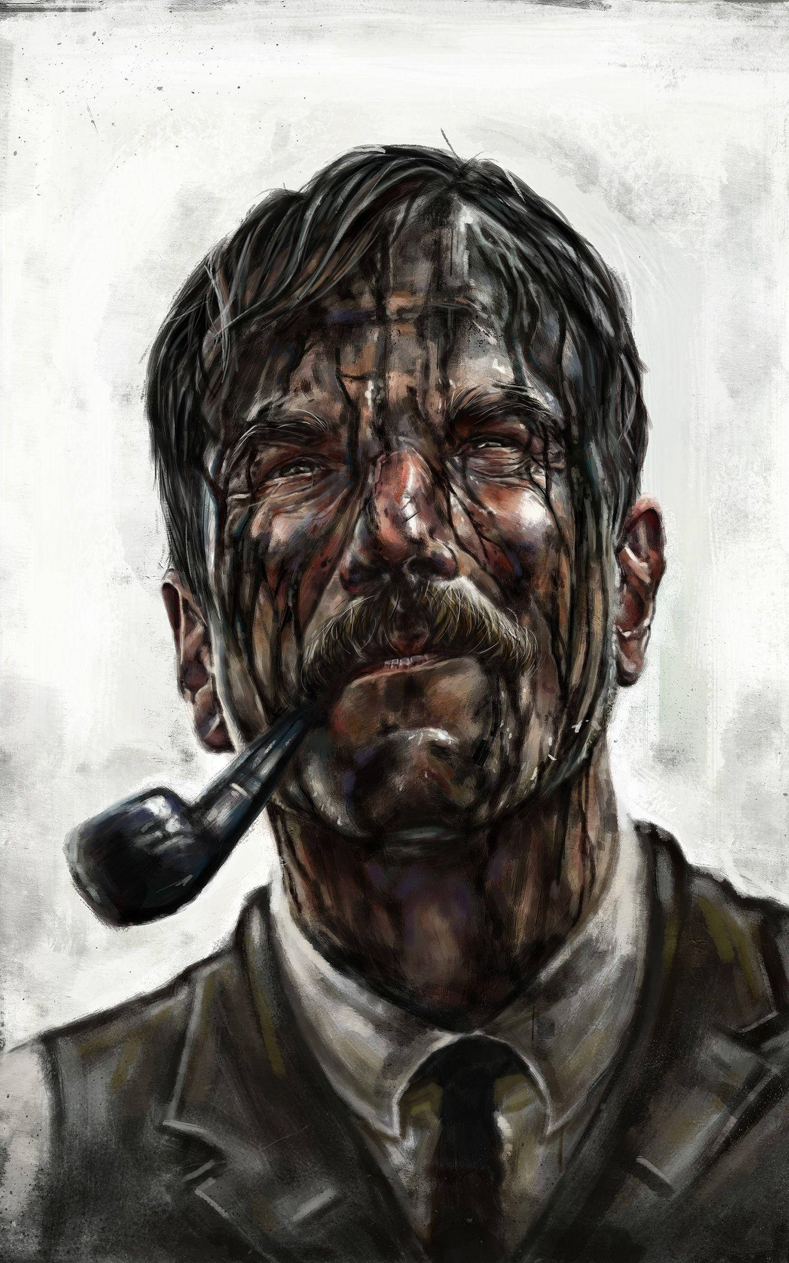 There Will Be Blood, pipe, blood, 2K Phone Wallpaper