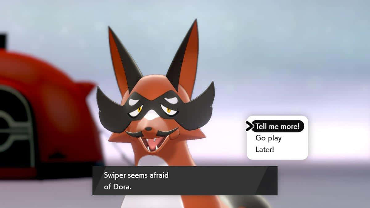 Thievul, cartoon fox, black mask, SD Desktop Wallpaper
