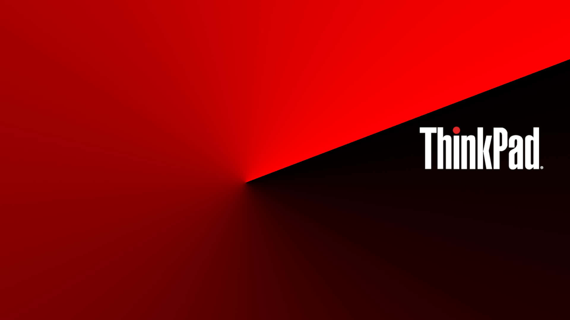 ThinkPad, red, black, Full HD Desktop Wallpaper