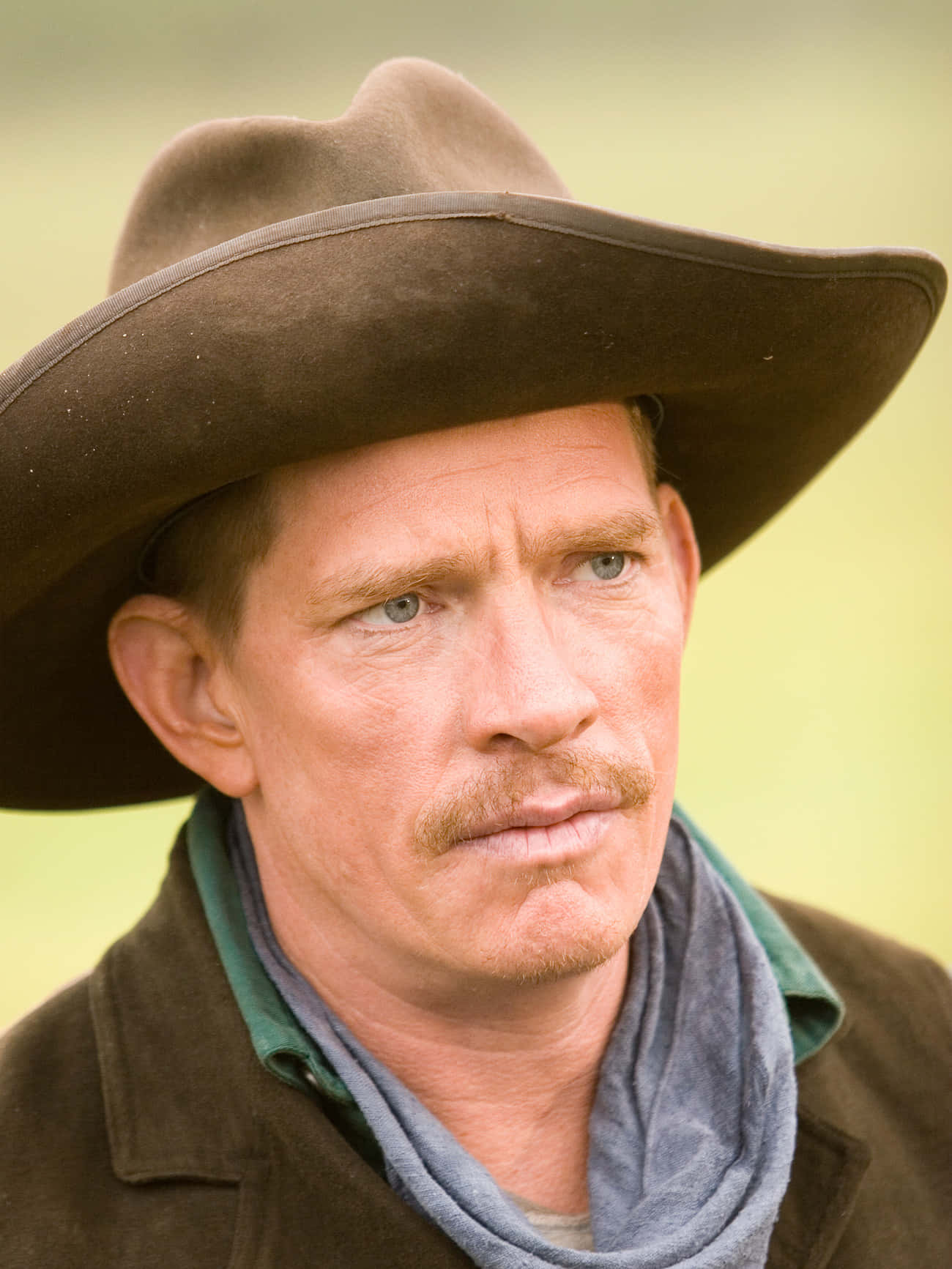 Thomas Haden Church, brown cowboy hat, mustache, HD Phone Wallpaper