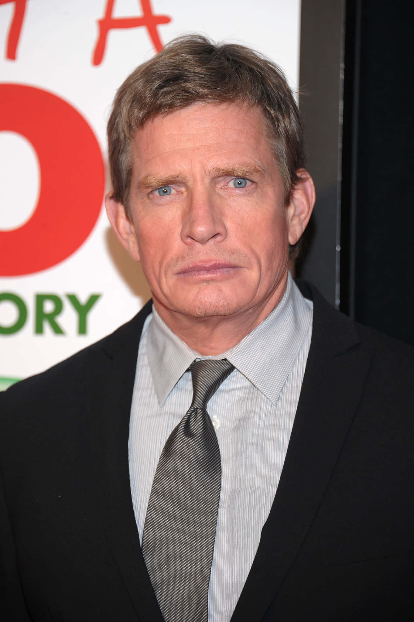 Thomas Haden Church, blue eyes, black suit, Full HD Phone Wallpaper