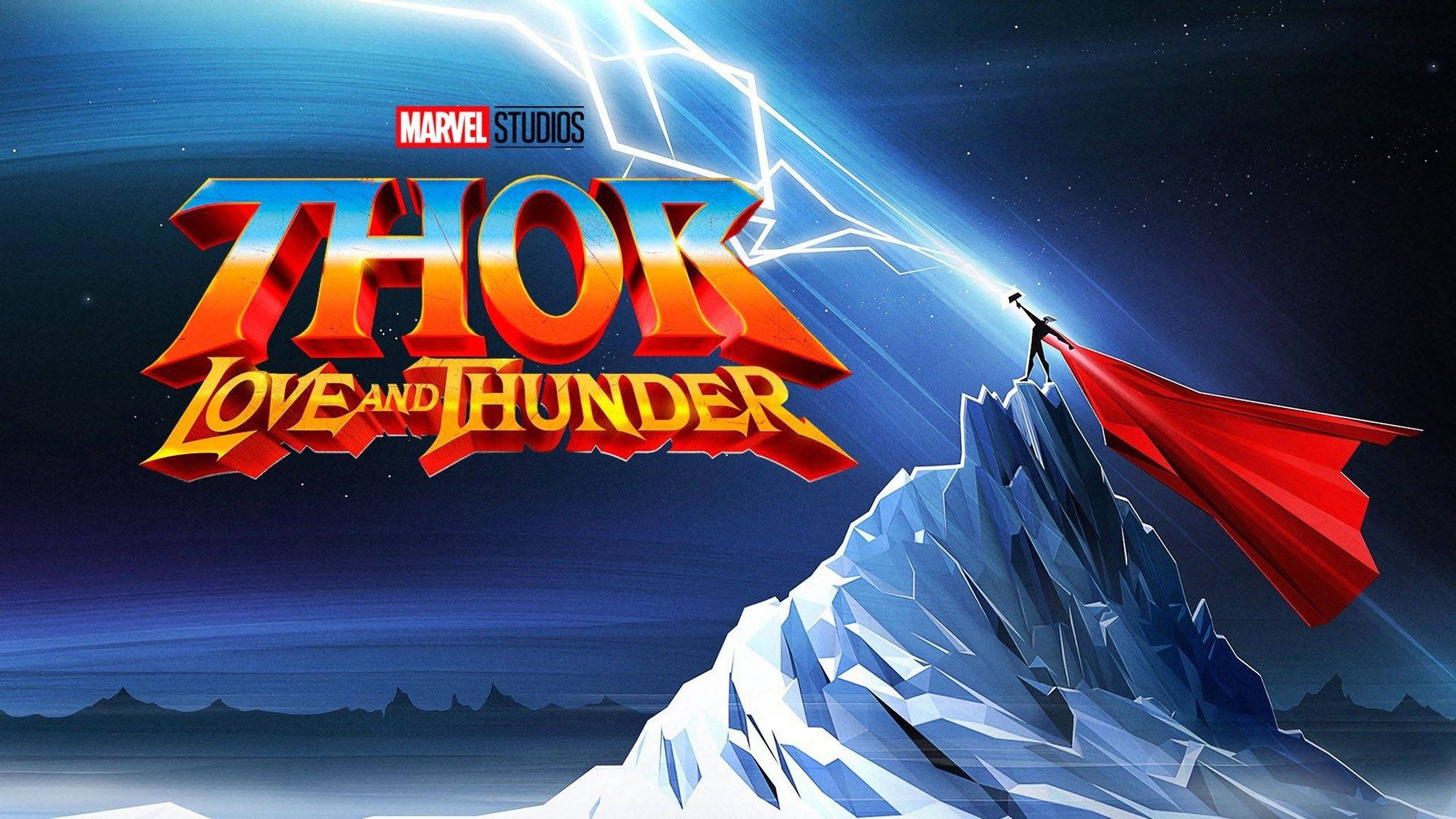 Thor, Love And Thunder, jagged ice peak, Full HD Desktop Wallpaper