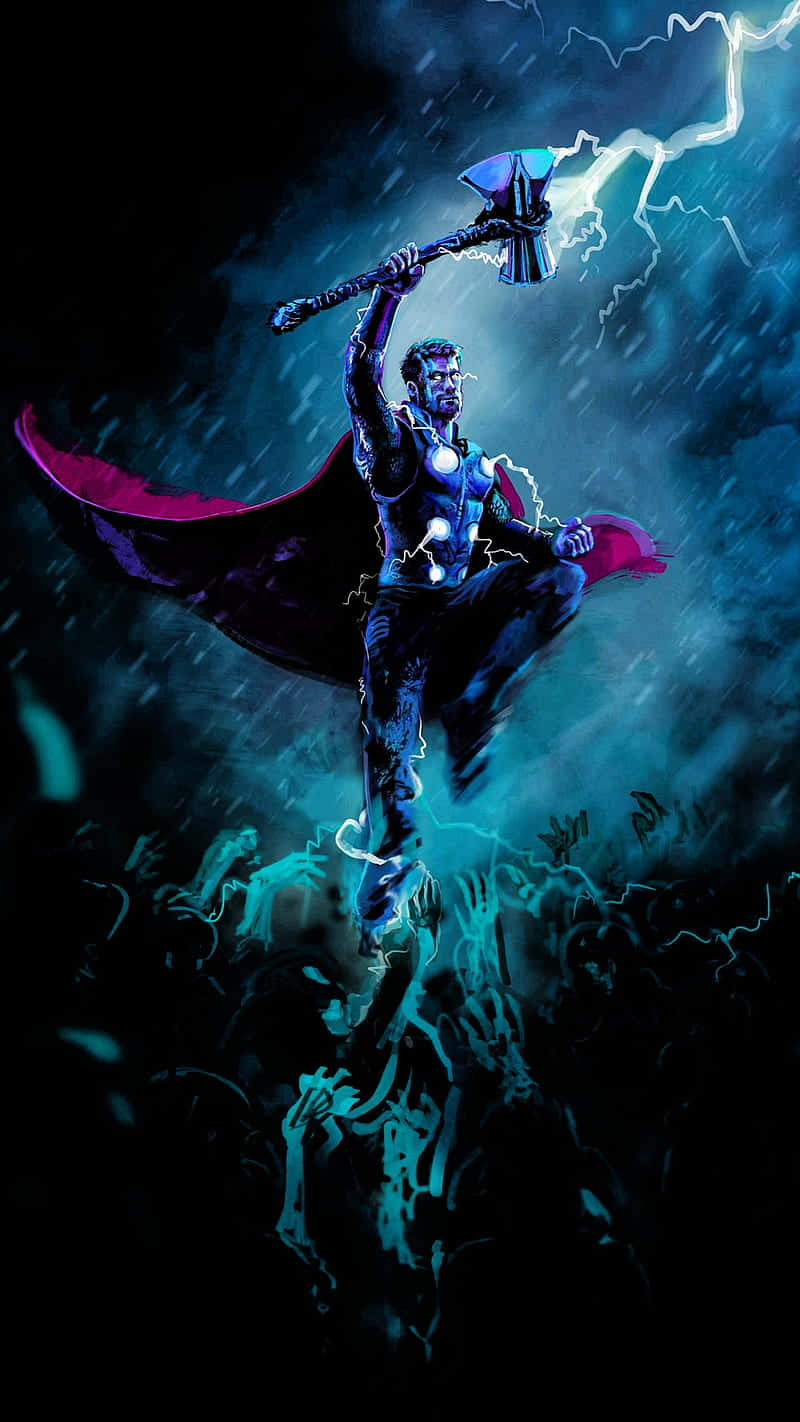 Thor Ragnarok, Thor, hammer, HD Phone Wallpaper