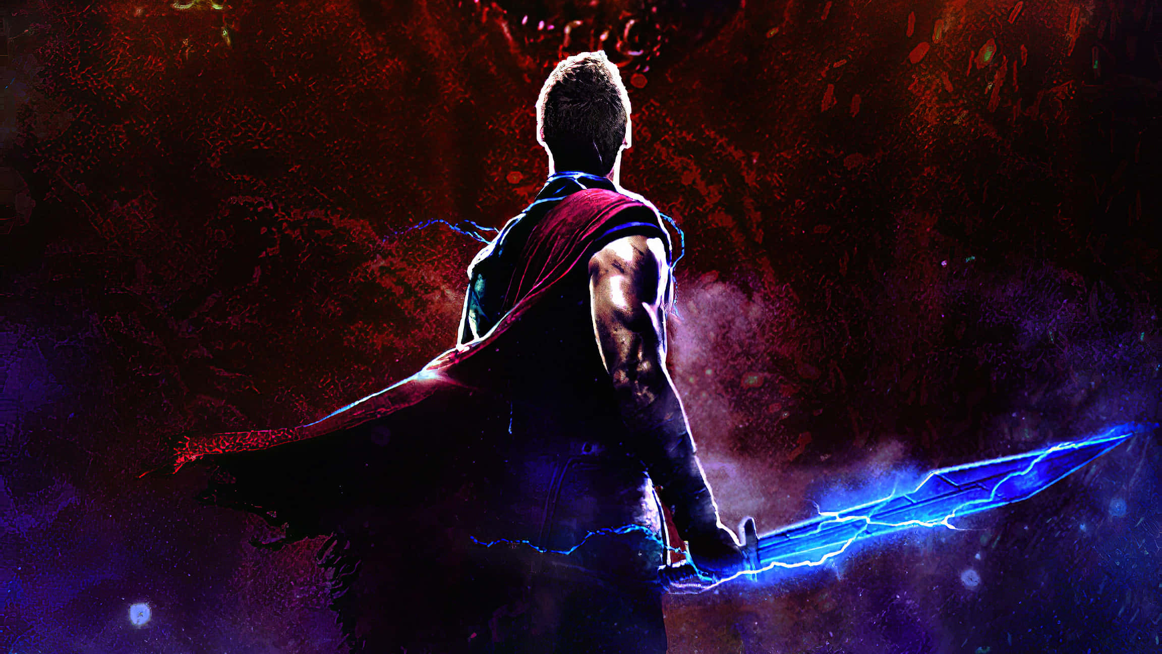 Thor Ragnarok, 8K Resolution, red cape, Full HD Desktop Wallpaper