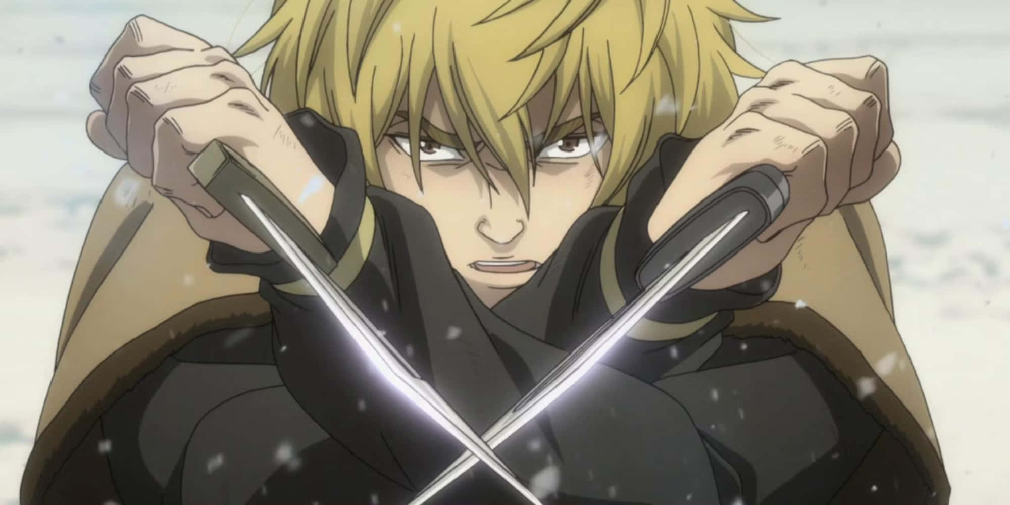 Thorfinn, animated warrior, blonde anime warrior, Full HD Desktop Wallpaper