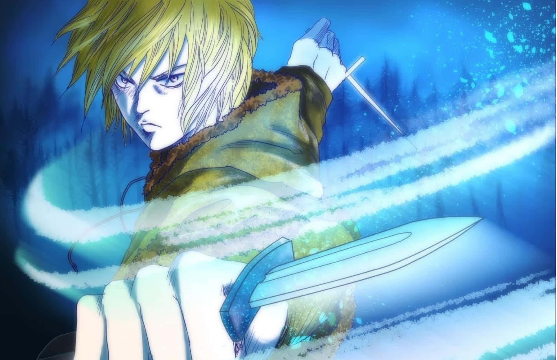 Thorfinn, anime, blonde, Full HD Desktop Wallpaper