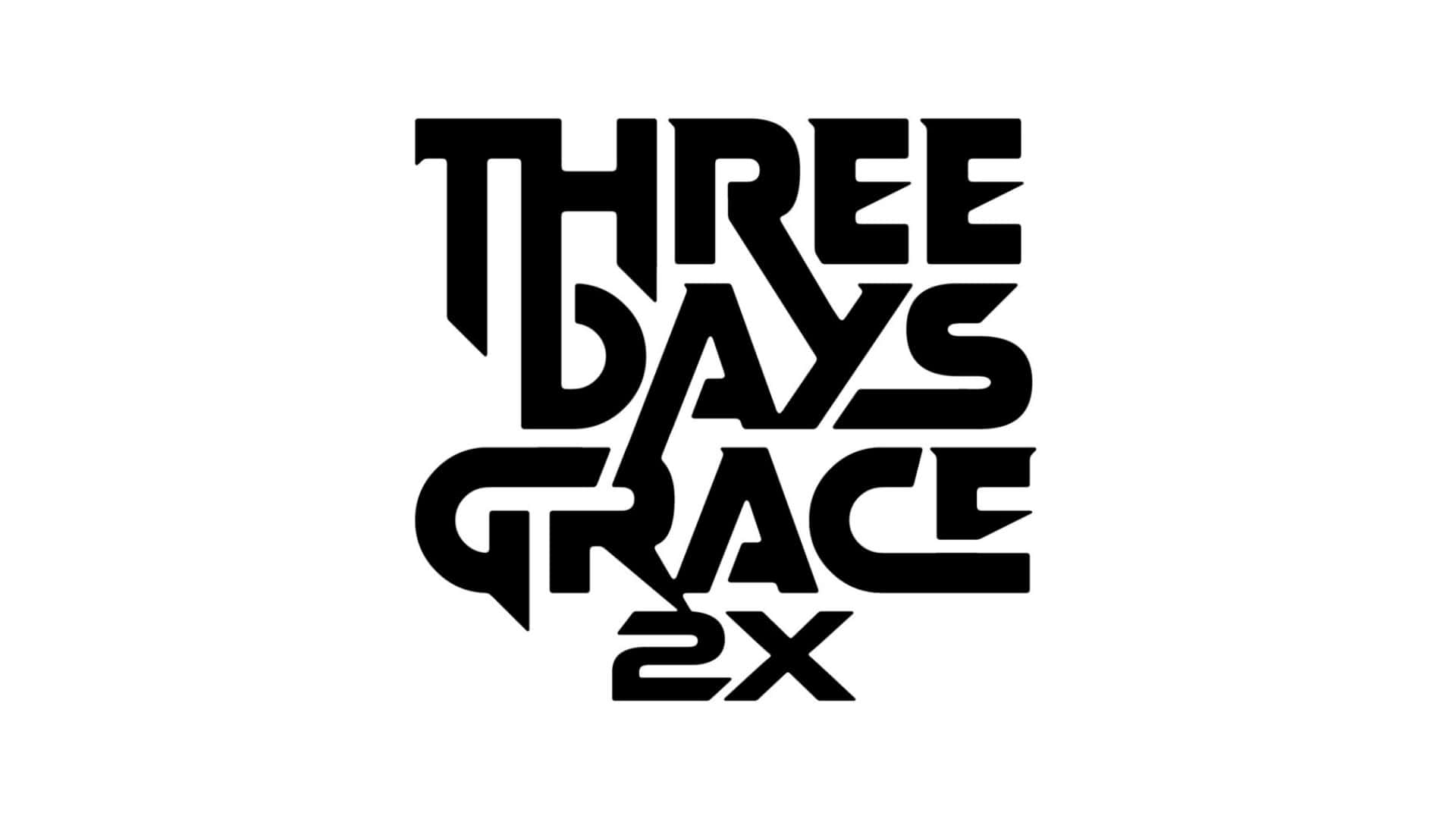 Three Days Grace, black, stylized text, Full HD Desktop Wallpaper