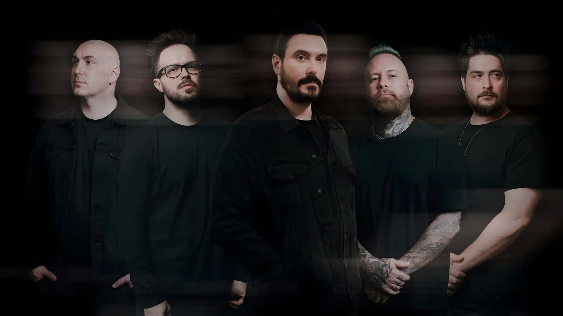 Three Days Grace, beards, tattoos, Full HD Desktop Wallpaper