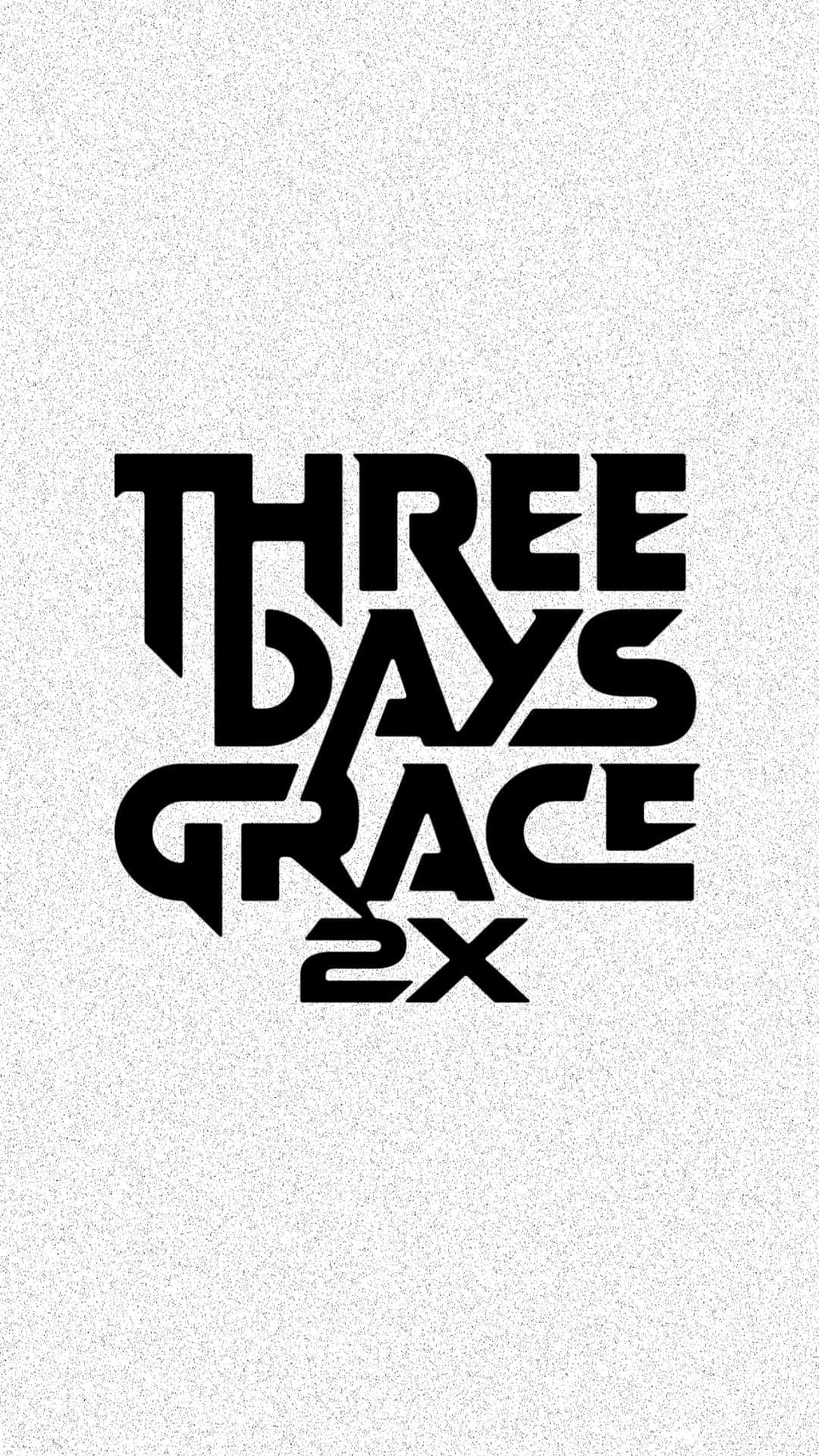 Three Days Grace, black, stylized text, Full HD Phone Wallpaper