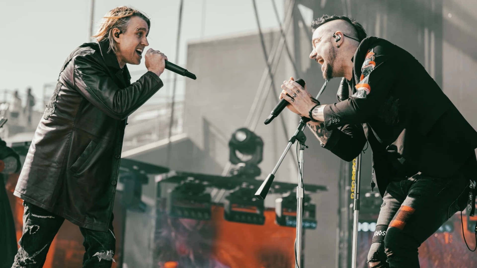 Three Days Grace, live performance, stage, Full HD Desktop Wallpaper