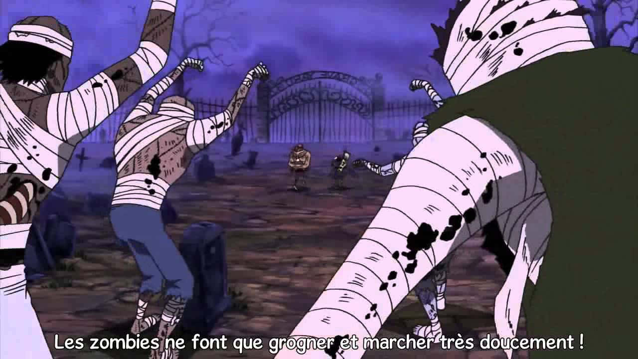 Thriller Bark, zombies, bandages, HD Desktop Wallpaper