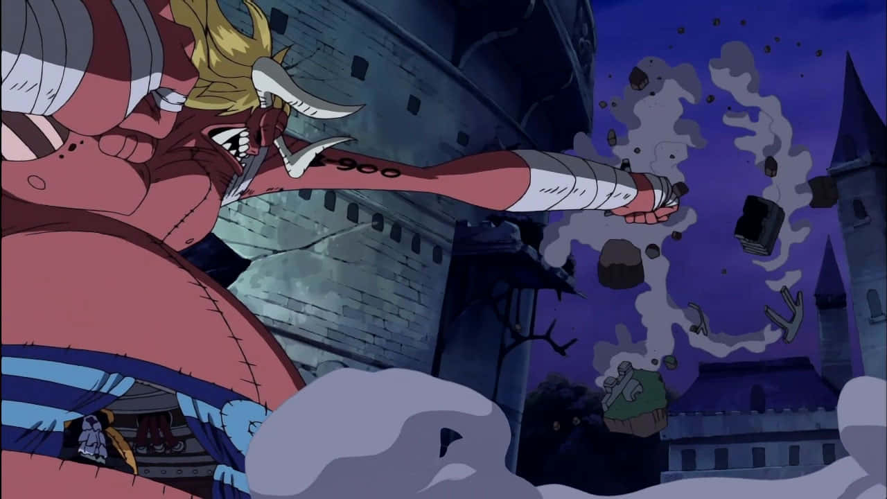 Thriller Bark, anime character, horns, HD Desktop Wallpaper