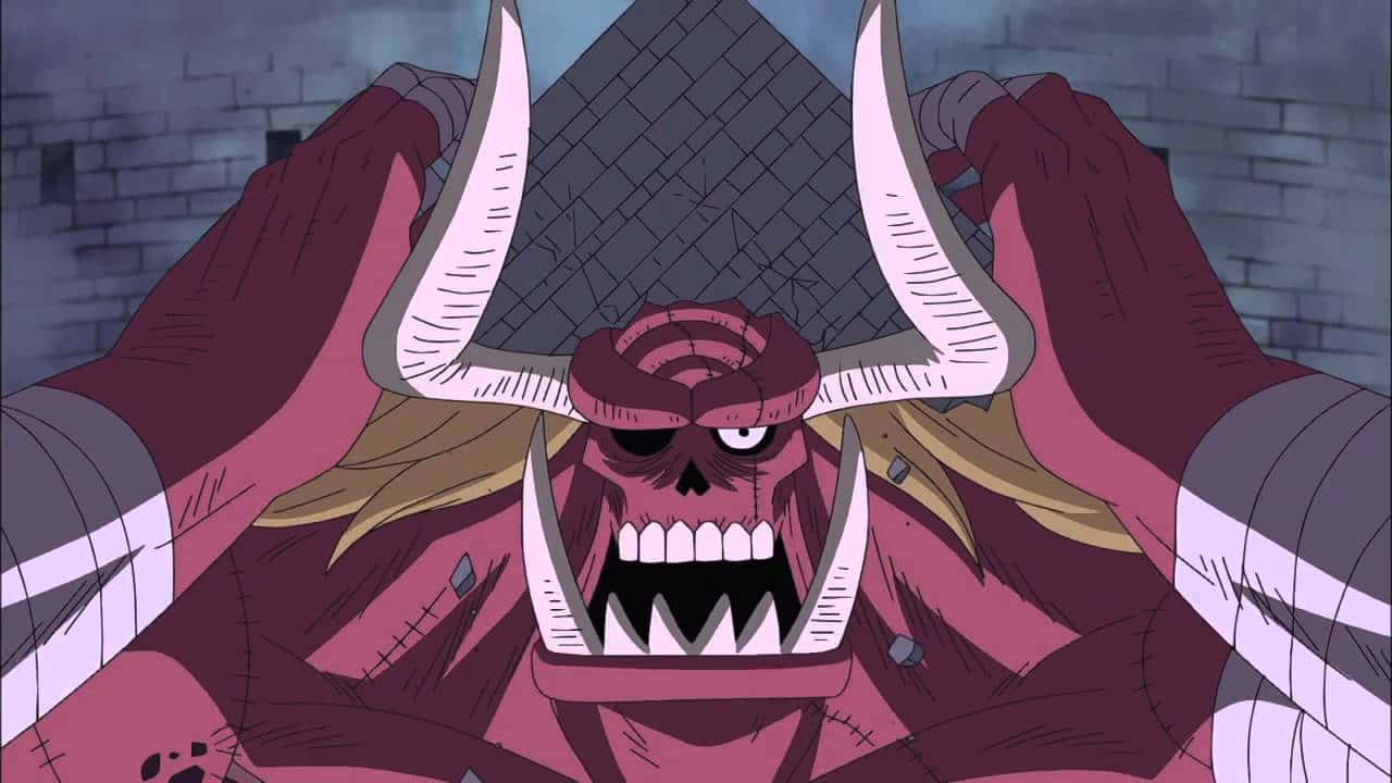 Thriller Bark, anime demon, sharp horns, HD Desktop Wallpaper
