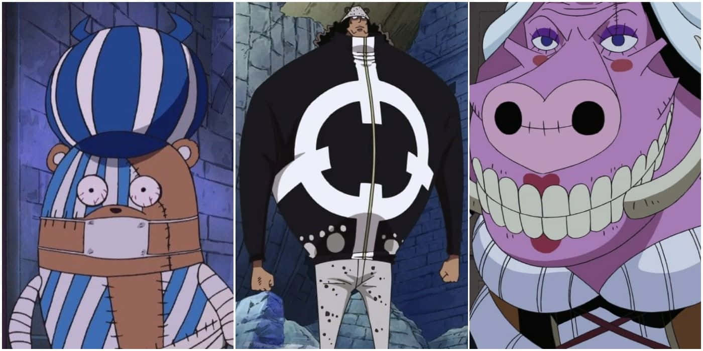 Thriller Bark, anime characters, stitched faces, HD Desktop Wallpaper