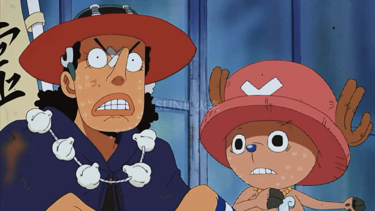 Thriller Bark, anime characters, red hats, HD Desktop Wallpaper